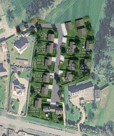 Terrain constructible à vendre à Plouigneau