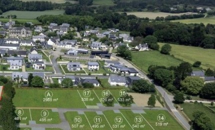 Terrain constructible à vendre à Garlan