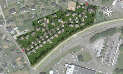 Terrain constructible à vendre à Briec