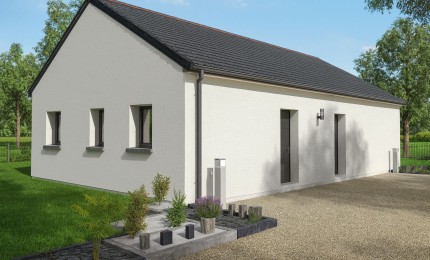 Terrain + Maison neuve de 85 m² à Baye