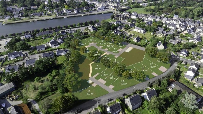 Terrain constructible à vendre à Le Faou
