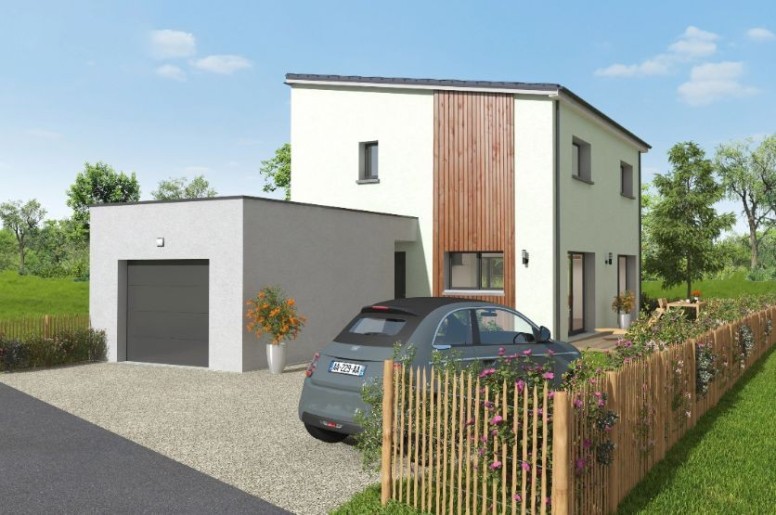 Terrain + Maison neuve de 142&nbsp;m² à Ploemeur