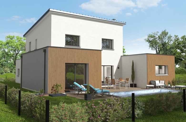 Terrain + Maison neuve de 177&nbsp;m² à Melgven