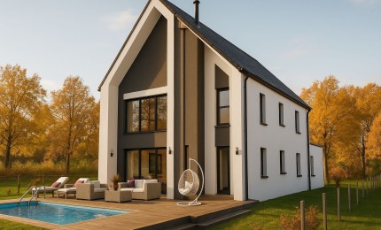 Terrain + Maison neuve de 142&nbsp;m² à Bubry