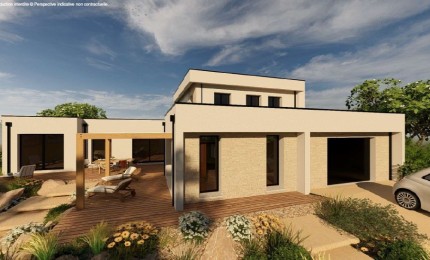Terrain + Maison neuve de 155&nbsp;m² à Moëlan-sur-Mer