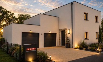 Terrain + Maison neuve de 153&nbsp;m² à Guidel