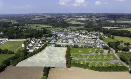 Terrain + Maison neuve de 115&nbsp;m² à Garlan