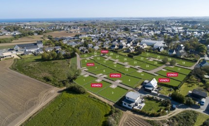 Terrain + Maison neuve de 115&nbsp;m² à Cléder