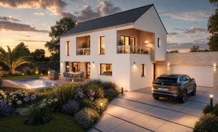Terrain + Maison neuve de 140&nbsp;m² à La Trinité-sur-Mer
