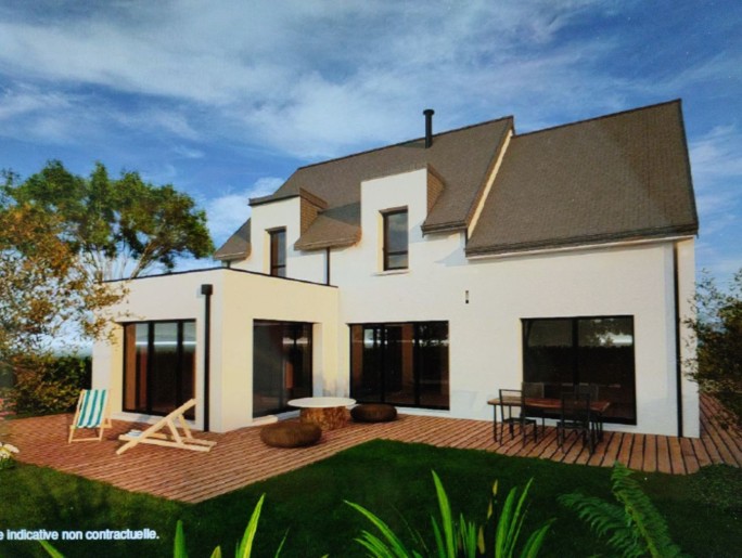 Terrain + Maison neuve de 140&nbsp;m² à Erdeven