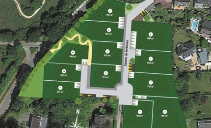 Terrain + Maison neuve de 121&nbsp;m² à Ploemeur