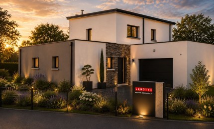 Terrain + Maison neuve de 177&nbsp;m² à Guémené-sur-Scorff