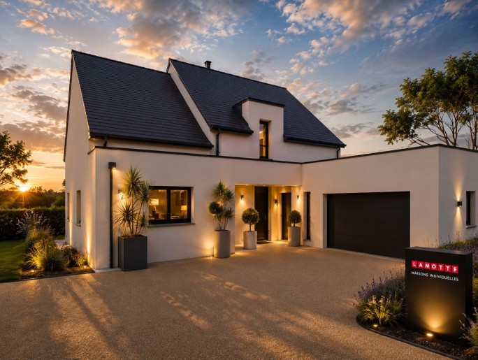 Terrain + Maison neuve de 140&nbsp;m² à Erdeven