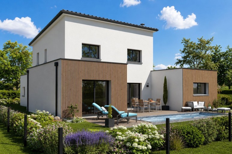 Terrain + Maison neuve de 177&nbsp;m² à Loctudy