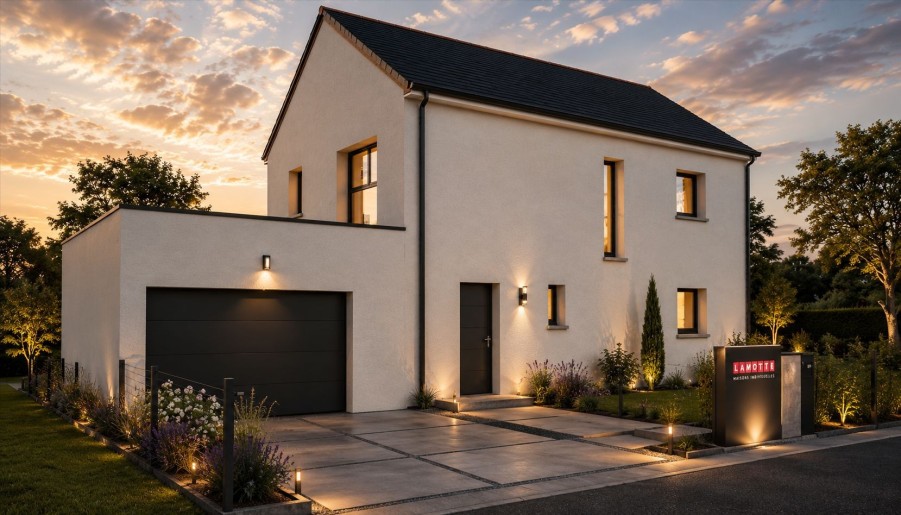 Terrain + Maison neuve de 115&nbsp;m² à Loctudy