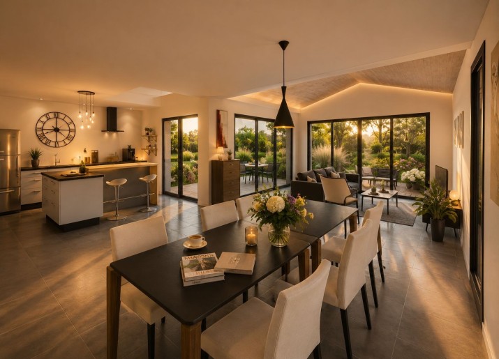 Terrain + Maison neuve de 115&nbsp;m² à Loctudy
