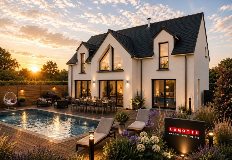 Terrain + Maison neuve de 130&nbsp;m² à Trégunc