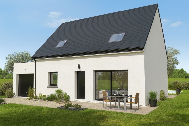 Terrain + Maison neuve de 95&nbsp;m² à Baye