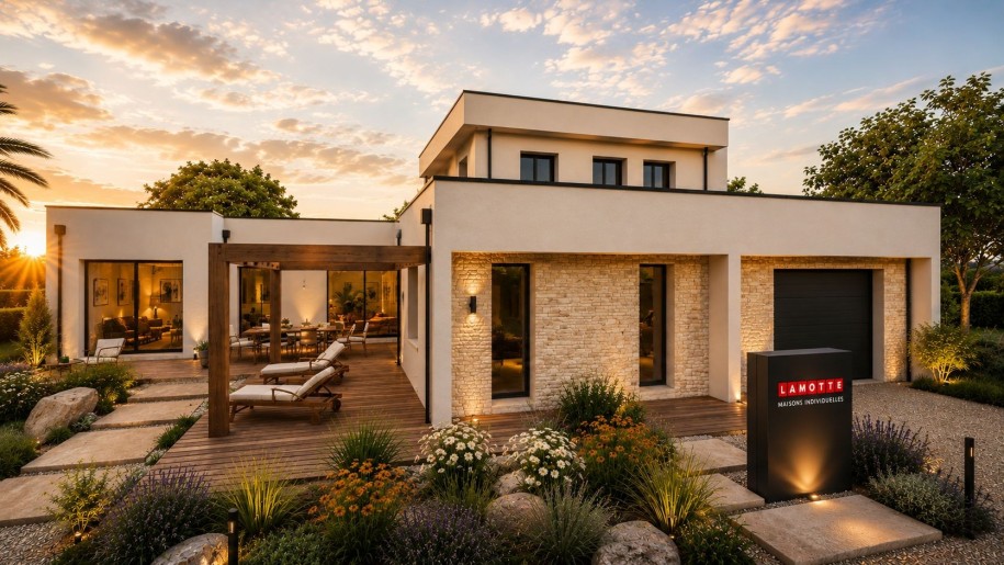 Terrain + Maison neuve de 155&nbsp;m² à Briec