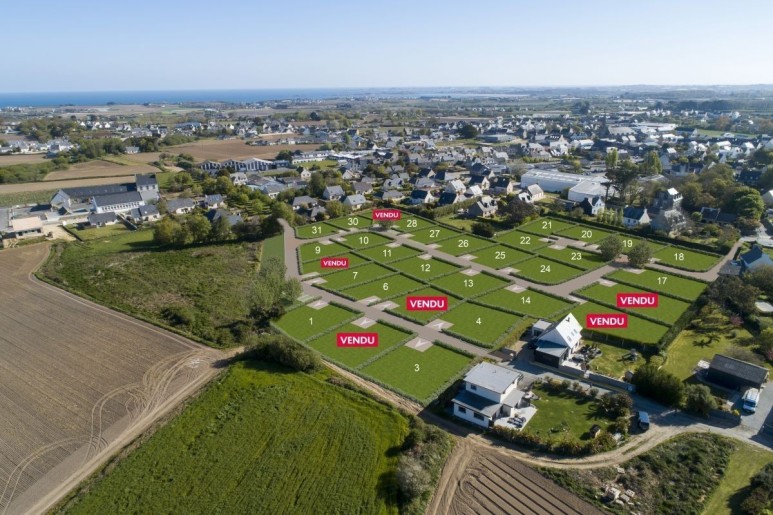 Terrain + Maison neuve de 121&nbsp;m² à Cléder