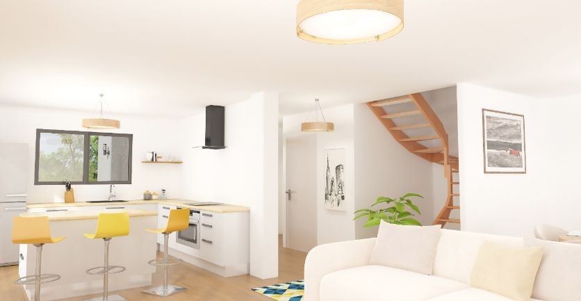 Terrain + Maison neuve de 110&nbsp;m² à Ploemeur
