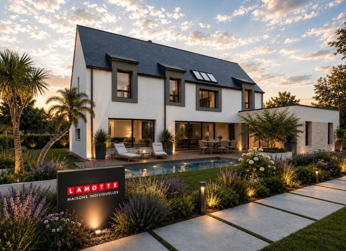 Terrain + Maison neuve de 190&nbsp;m² à Quiberon