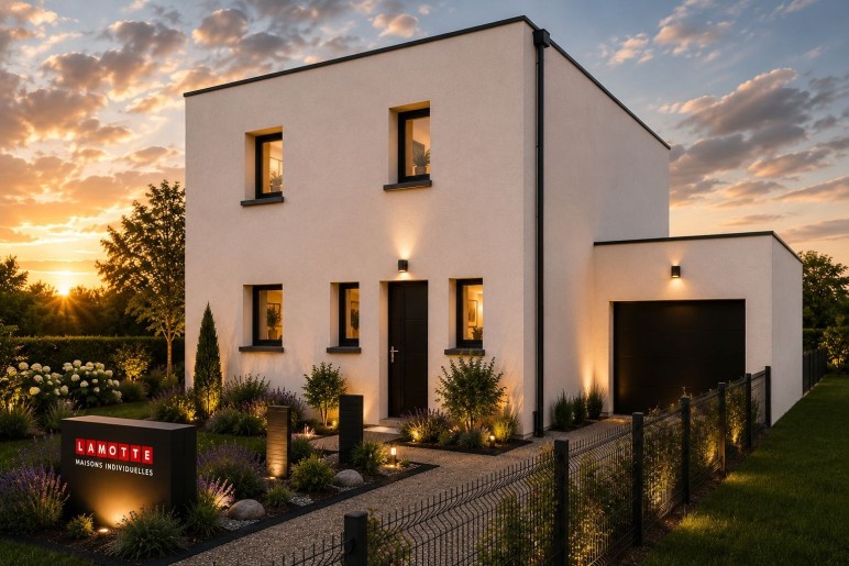 Terrain + Maison neuve de 105&nbsp;m² à Landaul