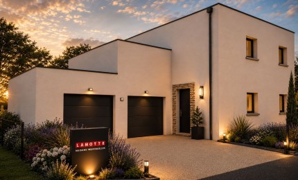 Terrain + Maison neuve de 153&nbsp;m² à Guidel