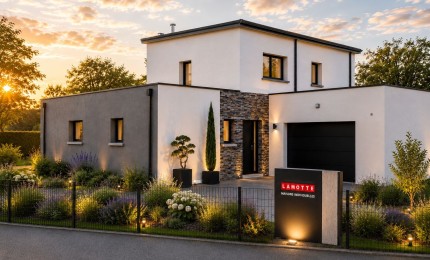 Terrain + Maison neuve de 177&nbsp;m² à Melgven