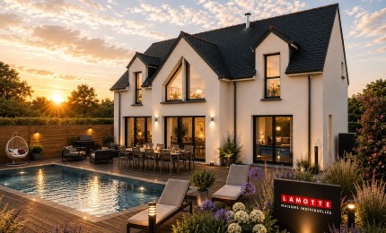 Terrain + Maison neuve de 130&nbsp;m² à Trégunc