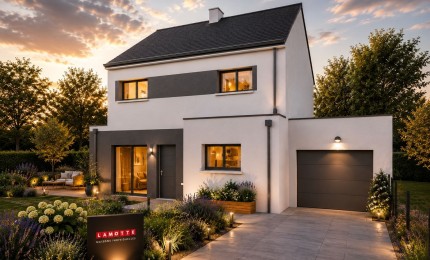 Terrain + Maison neuve de 106&nbsp;m² à Trégunc