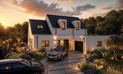 Terrain + Maison neuve de 120&nbsp;m² à Saint-Pierre-Quiberon