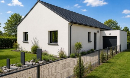 Terrain + Maison neuve de 95&nbsp;m² à Calan