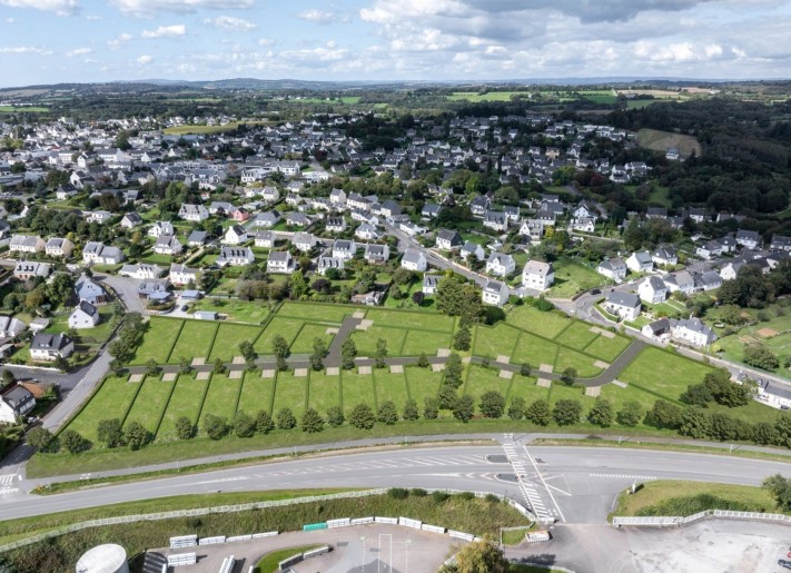 Terrain + Maison neuve de 115&nbsp;m² à Briec