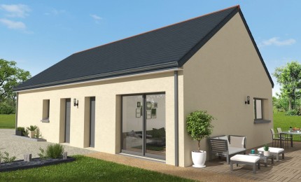 Terrain + Maison neuve de 88&nbsp;m² à Lanester