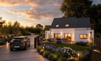 Terrain + Maison neuve de 115&nbsp;m² à Quimper