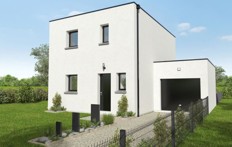Terrain + Maison neuve de 85 m² à Pont-Scorff