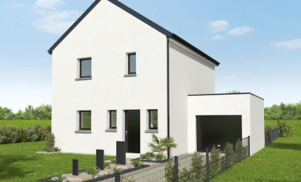 Terrain + Maison neuve de 95 m² à Hennebont