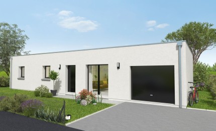 Terrain + Maison neuve de 95 m² à Lanester