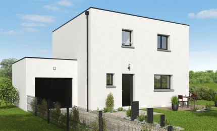 Terrain + Maison neuve de 105 m² à Hennebont