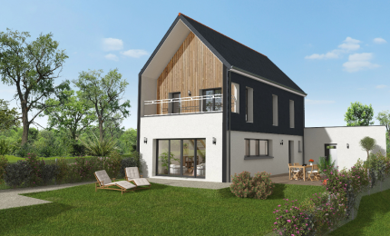 Terrain + Maison neuve de 110 m² à Lanester