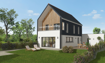 Terrain + Maison neuve de 105 m² à Ploemeur