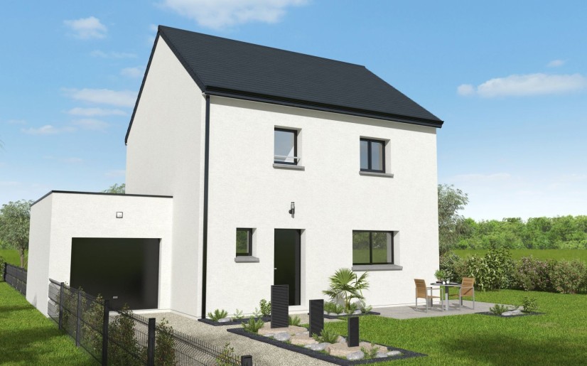 Terrain + Maison neuve de 105 m² à Concarneau