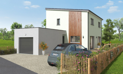 Terrain + Maison neuve de 130 m² à Hennebont