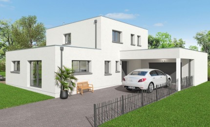 Terrain + Maison neuve de 105 m² à Ploemeur