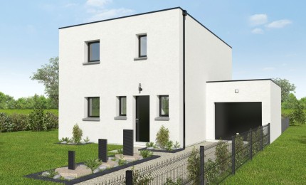 Terrain + Maison neuve de 105 m² à Baud