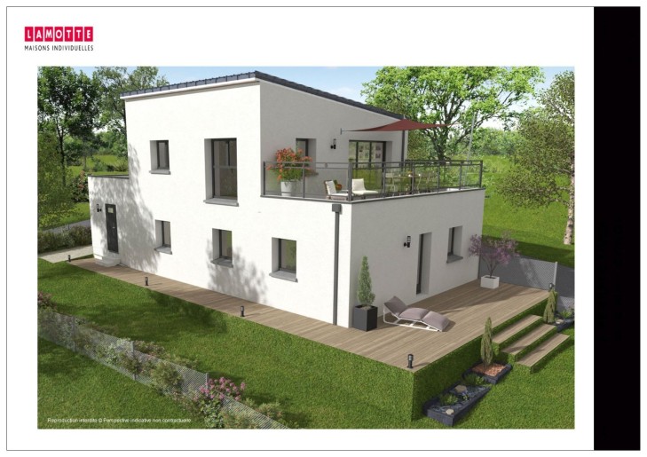 Terrain + Maison neuve de 117 m² à Pont-Scorff