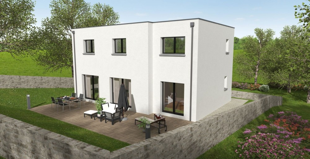 Terrain + Maison neuve de 124 m² à Montreuil-Juigné