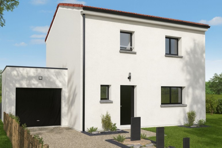 Terrain + Maison neuve de 105 m² à La Chevrolière