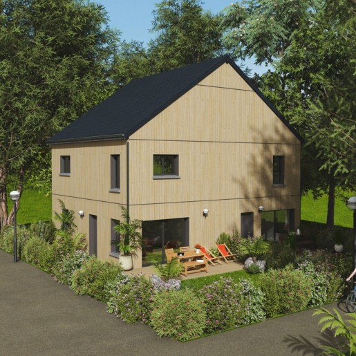 Terrain + Maison neuve de 75&nbsp;m² à Malville